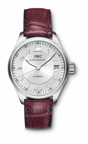 IWC Pilot's Watch Spitfire Midsize / Bordeaux Alligator IW3256-05 (3256-05, IW325605)